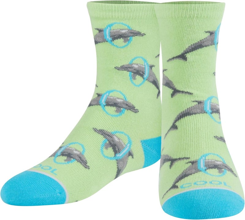 Odd Sox – Big Kids 8-Pack Novelty Themed Crew Socks Bundle-Shoe Sizes 3–5 –Soft, Comfortable, Great Durable Gift for Kids - Image 4